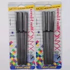 6 Vintage UNI-BALL Micro .2mm Extra Fine Line Blue Pens By FABER CASTELL NOS Lot