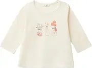[United Colors of Benetton] Unisex Baby M/L 3atna 105i T-Shirt, Beige, 62 cm, Beige, 62