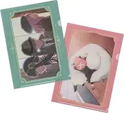 Hobonichi Techo Accessories SPY x FAMILY: Hobonichi Clear Folder Set of 2 for A5 Size (SPY x FAMILY)
