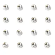 5/16-18 Nylon Insert Hex Lock Nuts,50pcs 304 Stainless Steel Nylon Insert Hex...