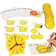 Analog Clock for Kids Learning - Learn to Tell Time Snail Clock | Educational Science Kit, Preschool Learning Activities for Christmas Birthday