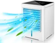 Portable Air Conditioners Fan Evaporative Air Cooler USB Personal Mini Air Co...