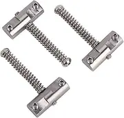 Alnicov 3PCS Guitar Compensated Bridge Saddles 10.8mm Barrel Style Bridge Saddle for Telecaster Tele Style Electric Guitar