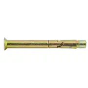 5 X Ramset 10 x 100mm Countersunk DynaBolt Plus Masonry Anchor