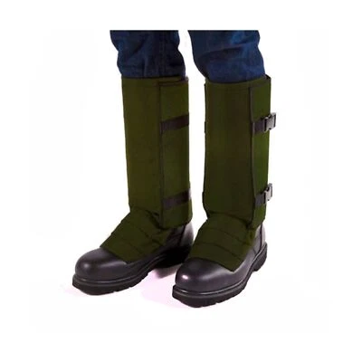 Crackshot Men's Snake Bite Proof Guardz Gaiters Olive Green Large