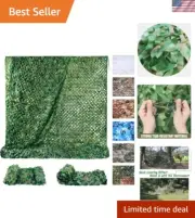 Camo Netting for Hunting Blinds - Premium Camo Net Bulk Roll, Camouflage Nett...