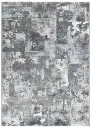 Imperial Cascade Luxurious Textured & Lustrous in Dark Grey Rug