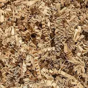 Shredded Paper, 100 Grams Crinkle Cut Paper Gift Wrapping Shred Filler Gift Box Filling Packaging Filler, Light Brown