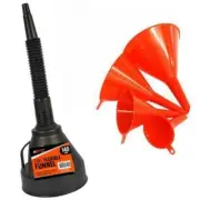 1/5 Pcs Kitchen Tools Multipurpose Funnel Set Assorted Size Flexible Funnel Car