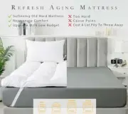 WhatsBedding 3 Inch Memory Foam Mattress Topper Queen Size, Premium