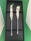 CHEESE AND PATE KNIFE SET PRIMO ENTWINED