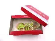 American Girl 2017 Spring MIX & MATCH Shoes Lime Green Gladiator Sandals