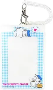 Snoopy SPER-011 Pass Case 0445 Blue, Blue (SPER-011), one Size