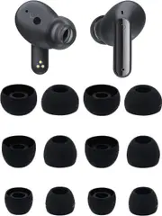 Ear Tips Compatible With Lg Tone Free Fp9 6 Pairs S/m/l Sizes Replacement Soft Silicone Earbuds Tips Eartips Compatible With Lg Tone Free Fp5 Fp8 F...