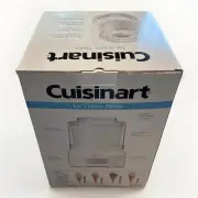 Cuisinart ICE-21 Ice Cream, Frozen Yogurt, Sorbet Maker White NEW IN BOX