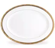 Noritake Oval Platter (Regent Gold) 345x260mm