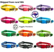Reflective Nylon Cat Collars Neck Strap Fashion Adjustable Pet Cat Safety Collar