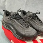 ［二手出清］NIKE AIR MAX 97 氣墊 爆裂紋 反光 黑色 24.5 DH0558-001 有鞋盒