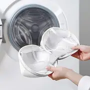 Bra Washing Bags for Laundry Set of 2 Mesh Bra Laundry Bags with Premium Zipper Exclusive Lock To Prevent The Zipper From Shifting