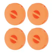 4Pcs Blind Cord Winder, Window Blinds String Safety Holder Tensioner, Orange