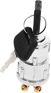 Car Ignition Switch Wireless Fuse Buttons for Stove Key Ignition Switch Key Chain Whistle Washer Machine Knob Controller Horn Switches Switch Start Horn Wheels Iron Silver