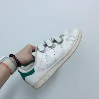 在飛比找蝦皮購物優惠-☘️adidas Stan Smith 魔鬼氈 24cm