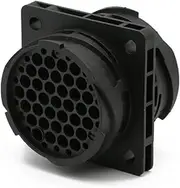 DAHUOKUP 1/5 Sets 37 Pin ITT Scr Pump Black Male Connector With Terminal Waterproof Temperature Resistant Socket 249-8619-017(37p male,5 sets)