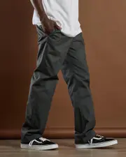 [Dexter] Dexter Men's Worker Pants in Charcoal Grey Size 36 36 Charcoal Grey