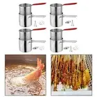 Deep Frying Pot Practical Oil Strainer Basket for Chips French Fries Boiling