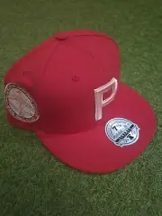 Mitchell & Ness Philadelphia Phillies Hat Red Fitted Size 7 3/8