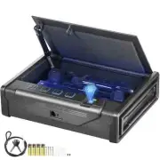 Gun Safe 3-Way Quick Access Firearm Case Gun Advanced Biometric Technology Safe