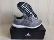Adidas UltraBoost 5.0 DNA Grey White Black PrimeKnit FY9354 Mens Shoe Size 9.5