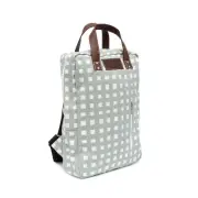 MAIKA Recycled Canvas Zippered Backpack, Flores 15"