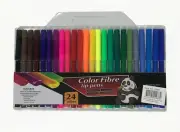 24 Pcs Colour Fibre tip pen Markers Pen Unique Art Drawing Painting