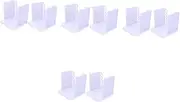 HOMSFOU 4sets Bread Making Accessories Bread Slicer for Homemade Bread Slicer Bread Cutting Tool Loaf Bread Slicer Baking Bread Slicer Nonslip Stability Lightweight Easy 2pcs*4