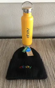 25 oz Elemental Stainless Steel Bottle Ebay Branded Plus Bonus Beanie NEW Fun!!!