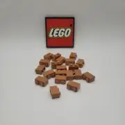 LEGO 1 x 2 Brick MEDIUM NOUGAT (x20) 3004 NEW PARTS LOT