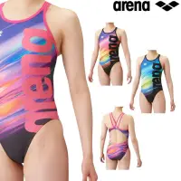 在飛比找蝦皮購物優惠-arena 2024春夏新款絢彩泳衣 練習泳衣 女泳衣