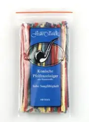 100PCS JEAN CLAUDE CONICAL COLORED COTTON PIPE CLEANERS *NEW* 1000PCS - $26.50 !