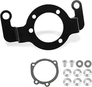 Compatible With Harley Softail Tour Street Glide Ultra Classic Road King Air Filter Cleaner Bracket Intake Filter System Kit(Black)