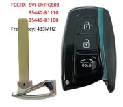 Smart Remote Car Key Fob Replacement 433MHz 47 Chip for Hyundai Genesis