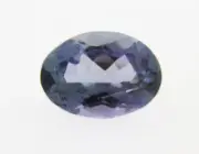 1.64 Ct Natural TANZANITE IGI Certified Eye clean Oval Cut