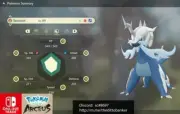 Pokemon Legends Arceus SHINY SAMUROTT LV.69 ALPHA ✨MAX Effort Levels Fast Trade!
