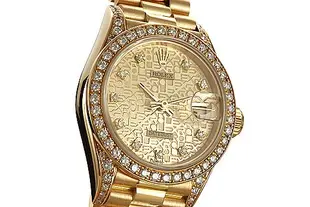 Rolex勞力士69178蠔式恒動日誌18K金女用腕錶