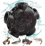 Humkopnl Fishing Bait Trap - 5 Holes EEL And Shrimp Cage | Easy To Apply Sturdy Portable Lightweight Crab Net Shrimp Crayfish Traps For Eels
