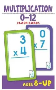 School Zone Flash Cards Multiplication 0 to 12