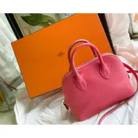 在飛比找蝦皮購物優惠-Hermès MINI BOLIDE U5 swift le