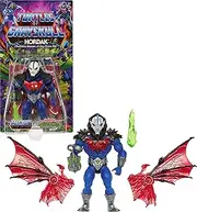 Masters of the Universe Origins Turtles of Grayskull Hordak Villain Action Figure Toy, 16 Articulations, Tech Arm & Wings, TMNT & Motu Crossover
