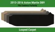 Lloyd Classic Loop Small Trunk Carpet Mat for 2013-2016 Aston Martin DB9 (for: Aston Martin)