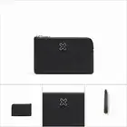 MIMCO Hendrix Small Pouch Wallet Leather Black Rose Gold NWT Dustbag